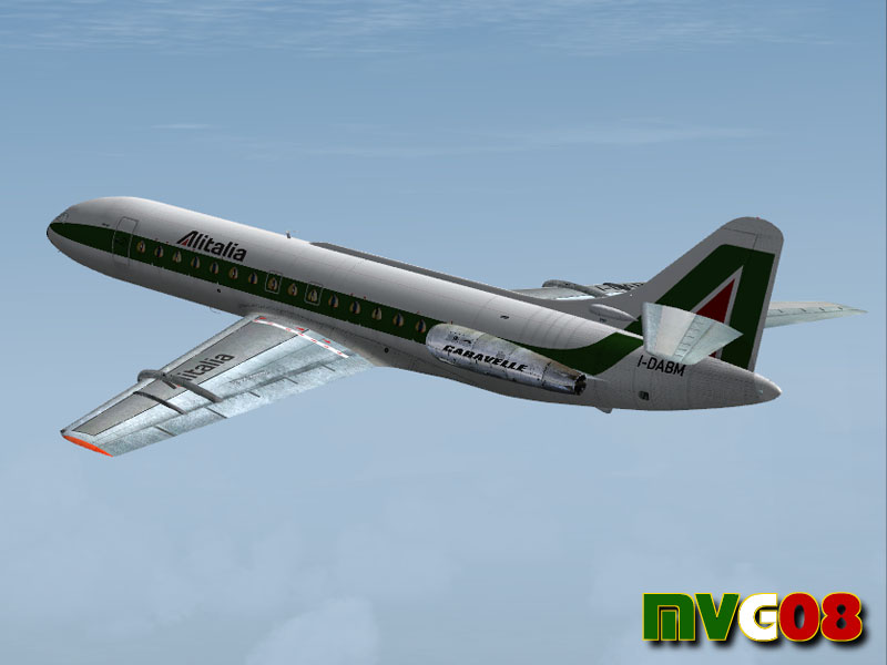 Alitalia78 - Caravelle Vi-N Procyon(I-Dabm) This Caravelle Vi N (C/N 143) Was Delivered To