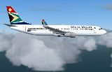 Boeing 737-700 Painted In The Colors Of The South African Airways And Air Seychelles — 1
