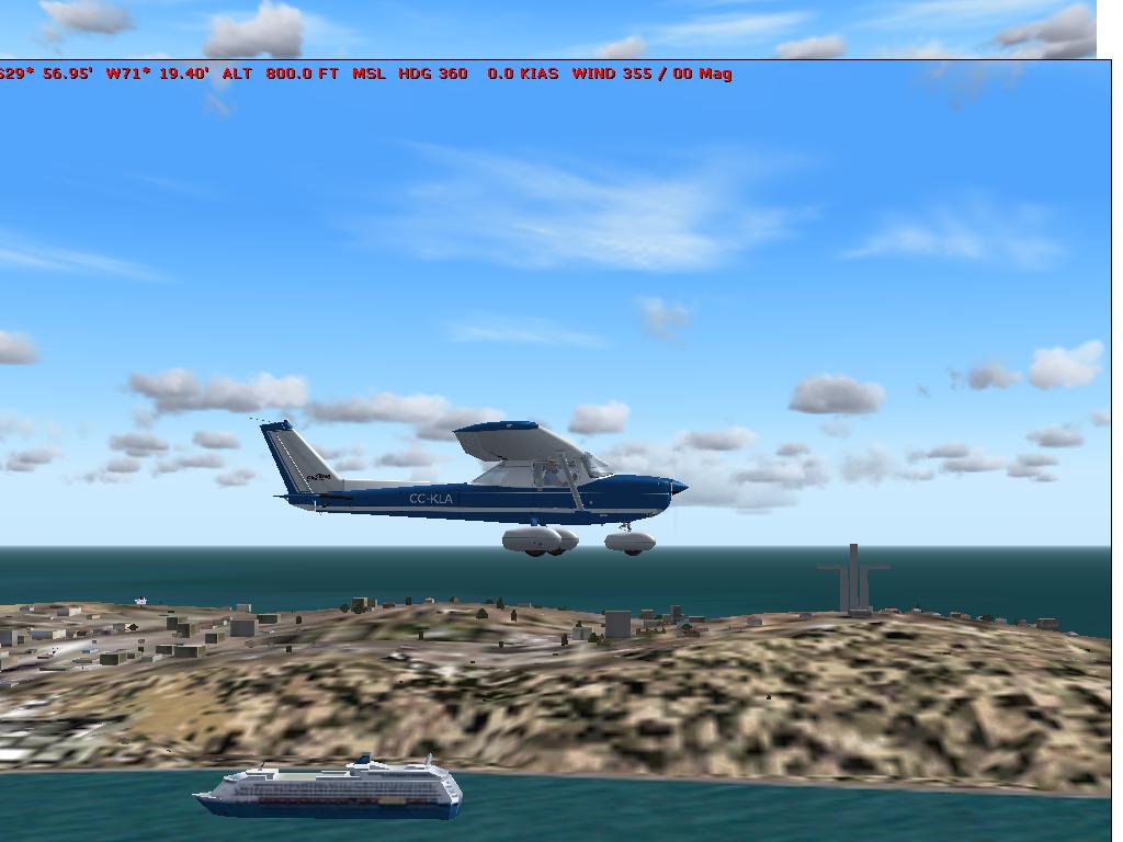 Fs2004 Scenery Aerodrome Of La Florida Scse