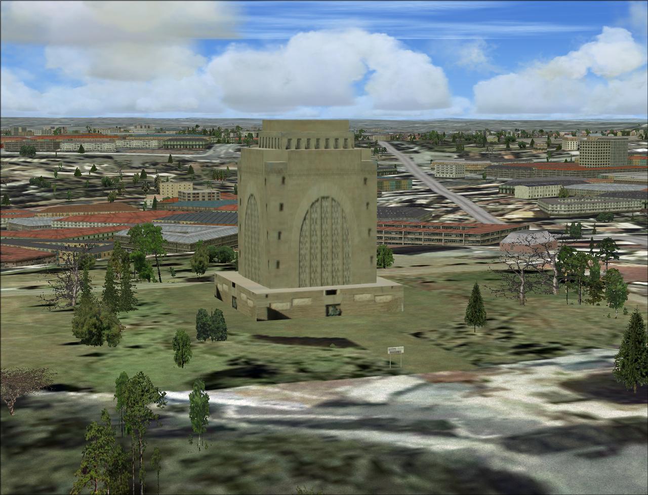 Voortrekker Monument - Pretoria (South Africa) Voortrekker Monument For Fsx,Not The Real T