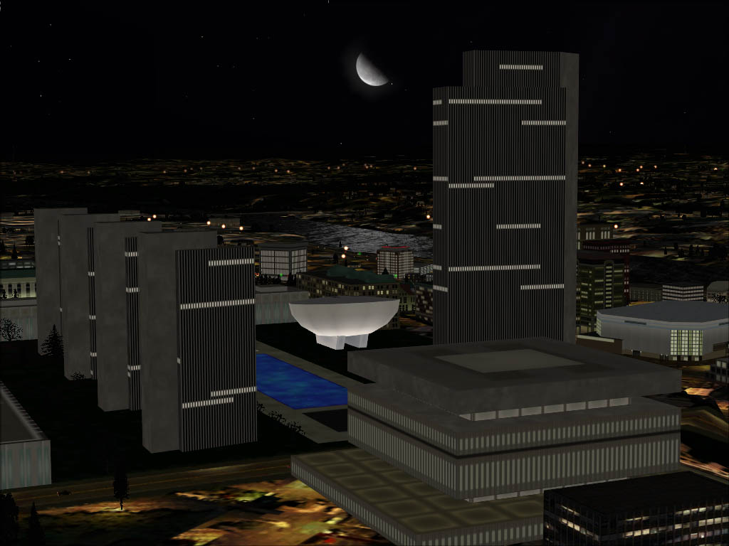 Scenery For The City Of Albany, New York, For Fsx (Version 1)