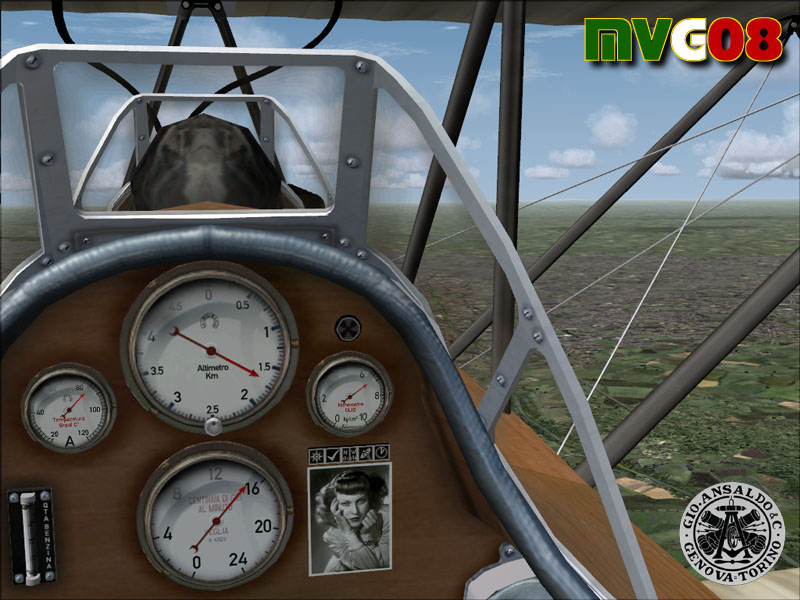 Fs2004 Ansaldo S.v.a.-5 (V.01) One Of The Faster Airplane Of Wwi Thanks To An Innovative D — 1