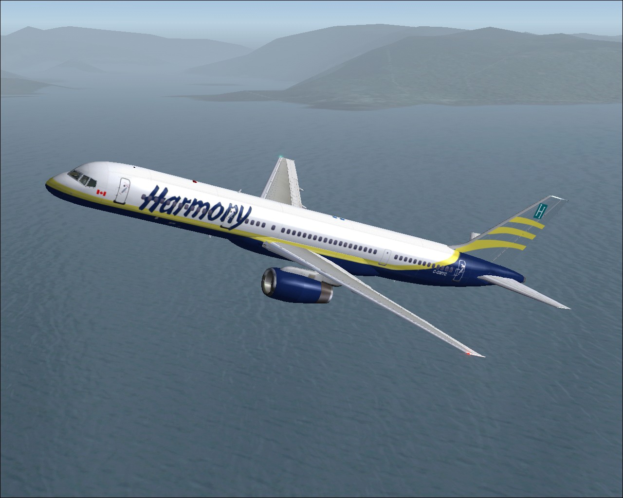 Boeing 757-200 Harmony — 1