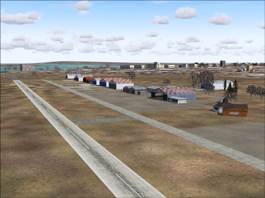 Fs2004 Scenery Marcel Marchant Aerodrome (Scpf), Puerto Montt, Chile