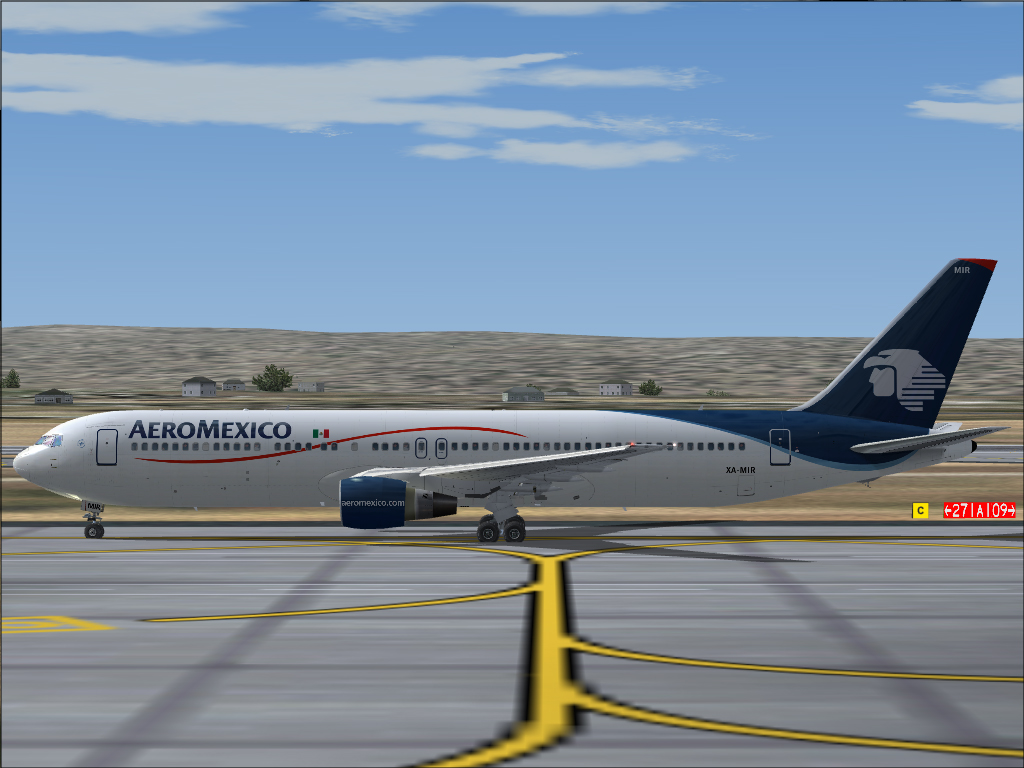Project Opensky Boeing 767-300 V4 For Fs2004 Exclusively Copyrights: Airplane Made By Proj — 1