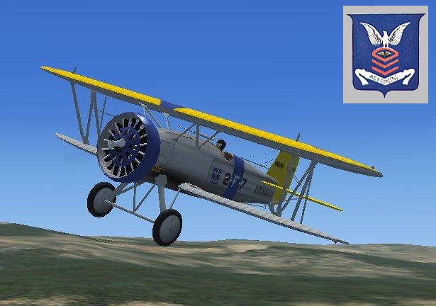 Fs2004/Fsx Boeing F4B-1 And F4B-2 Biplane Fighter