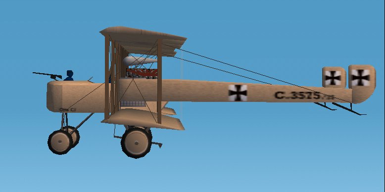 Fs2002 Otto C.i Reconnaissance Biplane This Model Substitutes The Previous Release, Now Co