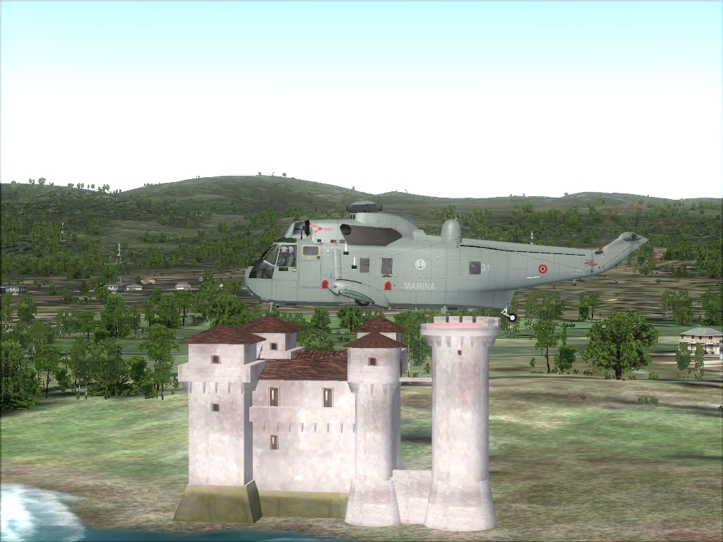 Scenario Del Castello Di Santa Severa