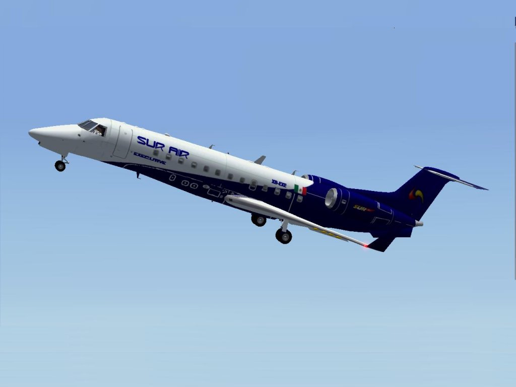 Fs2008 Embraer Legacy 600 Executive Sur Air By Ignacio Del Muro Surairmexstaff_At_Hotmail. — 1