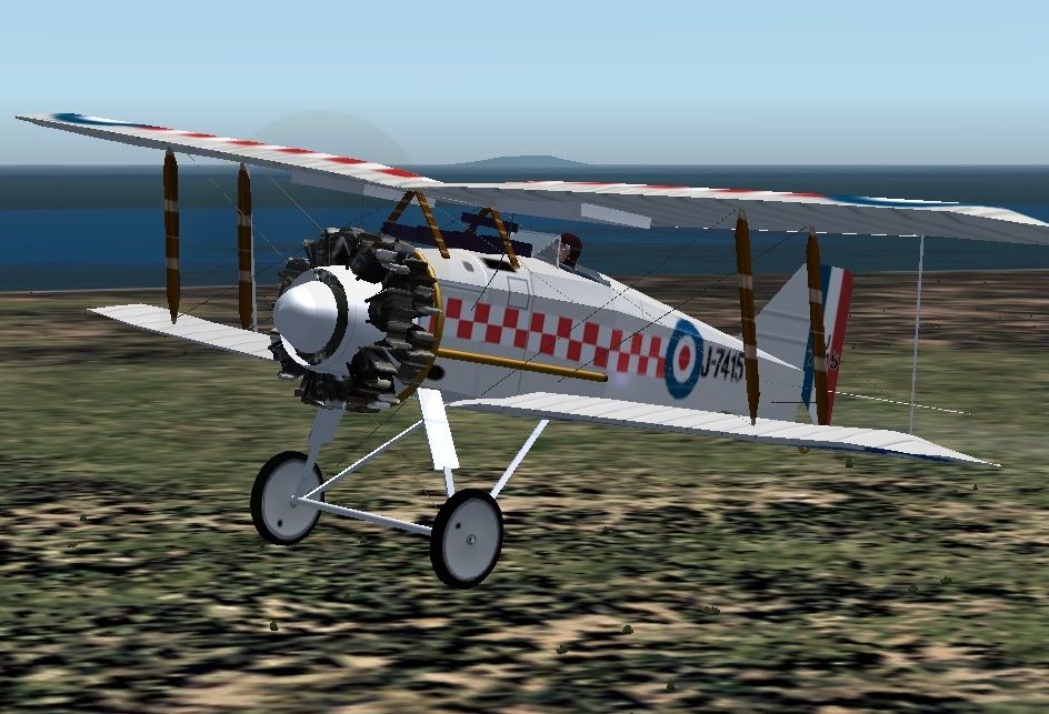 Fs2004/Fsx Gloster Grebe Biplane Fighter == The Gloster Grebe Was A Mono-Post Biplane Figh