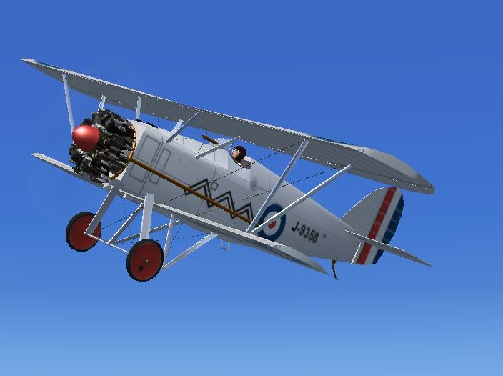 Fs2004/Fsx Armstrong Whitworth Siskin Fighter The Armstrong Whitworth Siskin Series Of Air