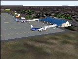 Fs2004 Scenery El Tepual Intl Airport (Scte) Puerto Montt, Chile — 1