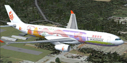 Dragonair 20Th Anniversary B-Hwg Airbus 333 For Flight Simulator X The Copyright Of This A