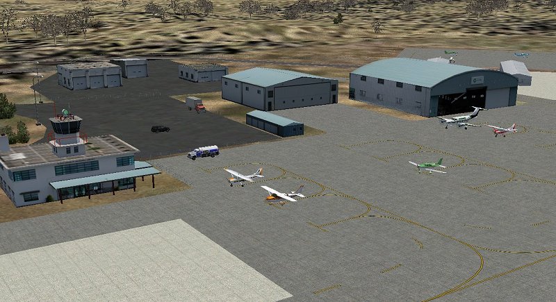 Fs2004 Scenery Kgfl - Bennett Memorial Field V1.0