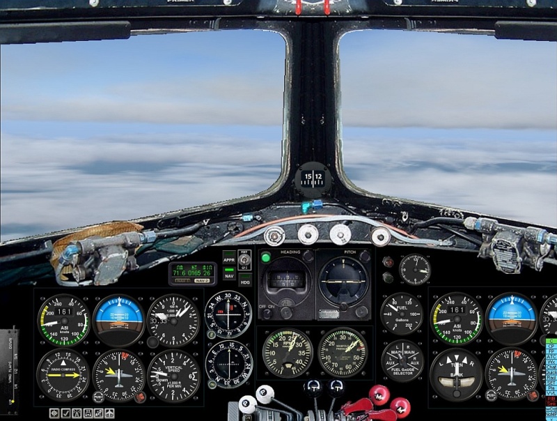 Fs2004 Douglas Dc-3 Panel, Configured By Francisco Silva Www.freewebs.com/Fnxva Fenixairwa