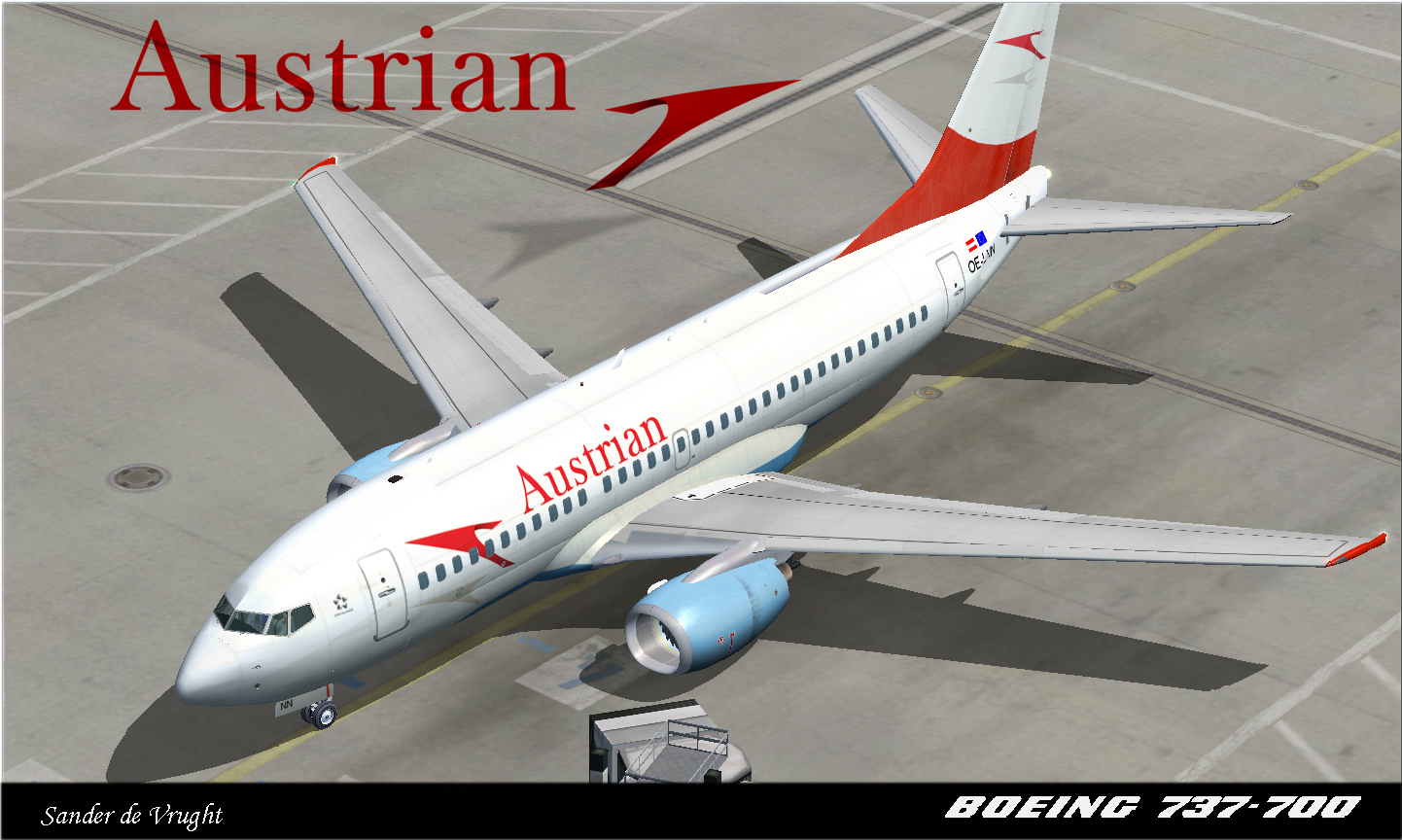 Project Opensky Boeing 737-700 Passenger V1 For Fs2004 Exclusively Wingets/No Winglets Cop