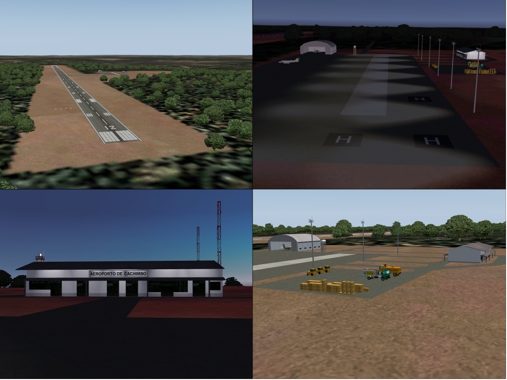 Fs2004 – Cachimbo Airport (Sbcc) - Novo Progresso - Para - Brazil - Version 1.0 - Made By