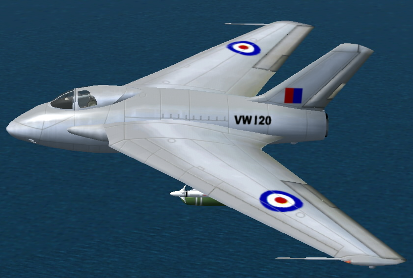 Fs2002/Fs2004 Dehavilland Dh.108 Swallow