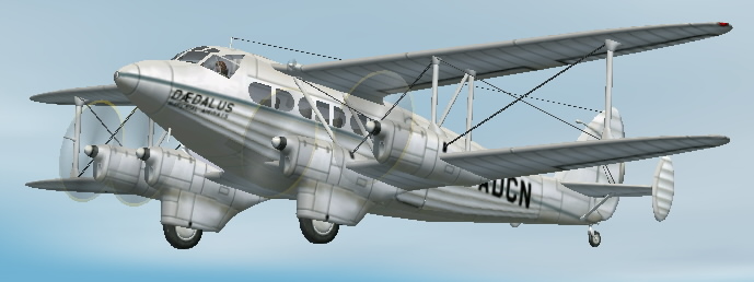 Fs2002/Fs2004 De Havilland Dh.86 Express