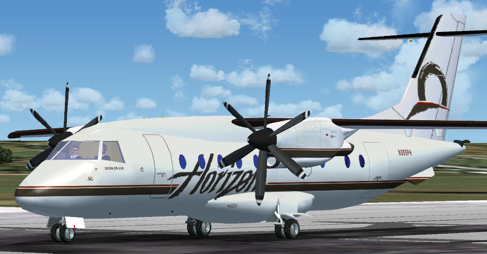 Fs2004 Horizon Air Dornier Do 328-110 — 1