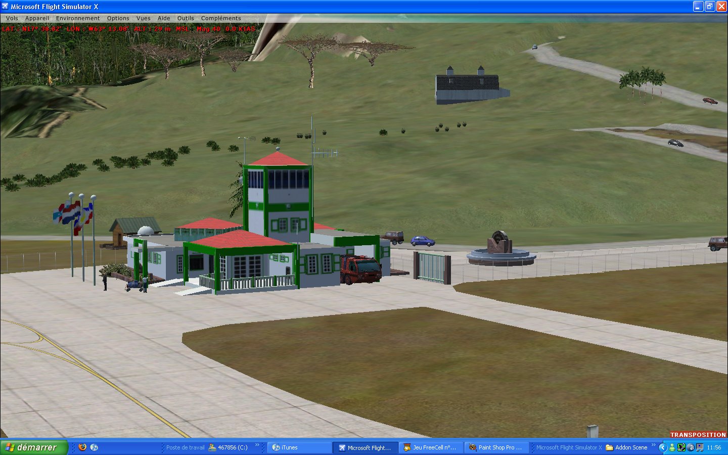 Scenery Of Saba Island With Inside Redisign Of All Coasts And Land Class Saba Airport City