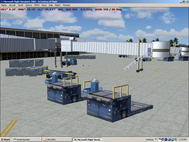 Fs2004 Cancun Mmun Terminal 3 Scenery