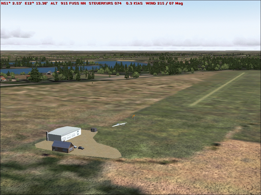 Edch Sprossen For Fs2004 Small German Grass Field West Of Altenburg/Nobitz