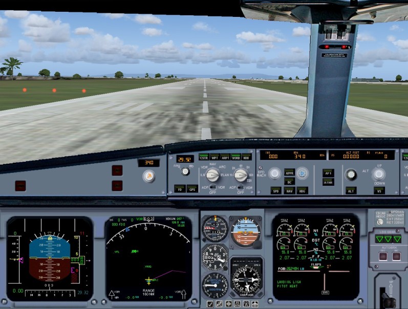 Fs2004 Airbus A340 Panel, Configured By Francisco Silva Www.freewebs.com/Fnxva Fenixairway
