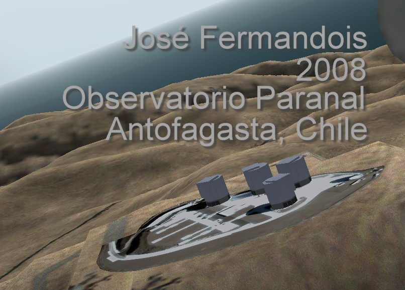 Fs2004 Scenery Observatorio Paranal, Antofagasta, Chile