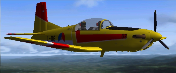 Fsx Pilatus Pc-7 Turbotrainer Rnaf Repaint