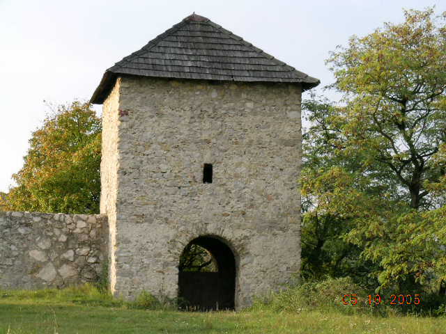 Ruins Of A Romanesque Church In Haluzice In Western Slovakia
