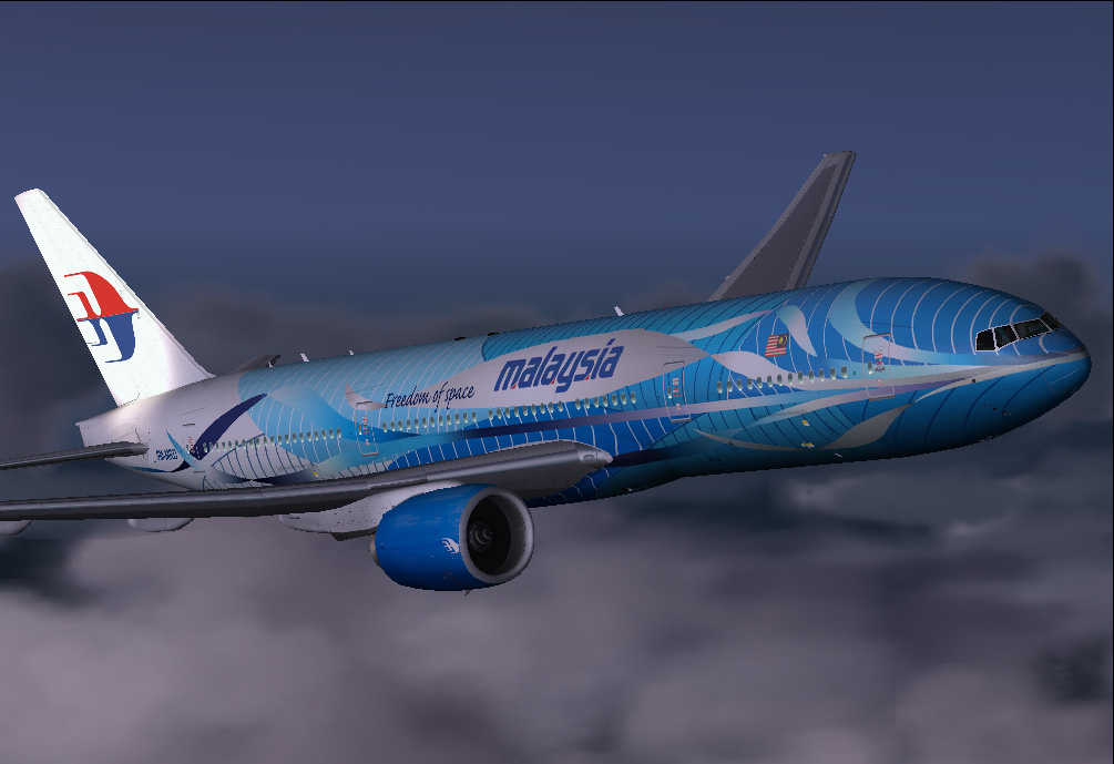 Project Opensky Boeing 777-200 V2 For Fs2004/Fsx Copyrights: Airplane Created By Project O — 1