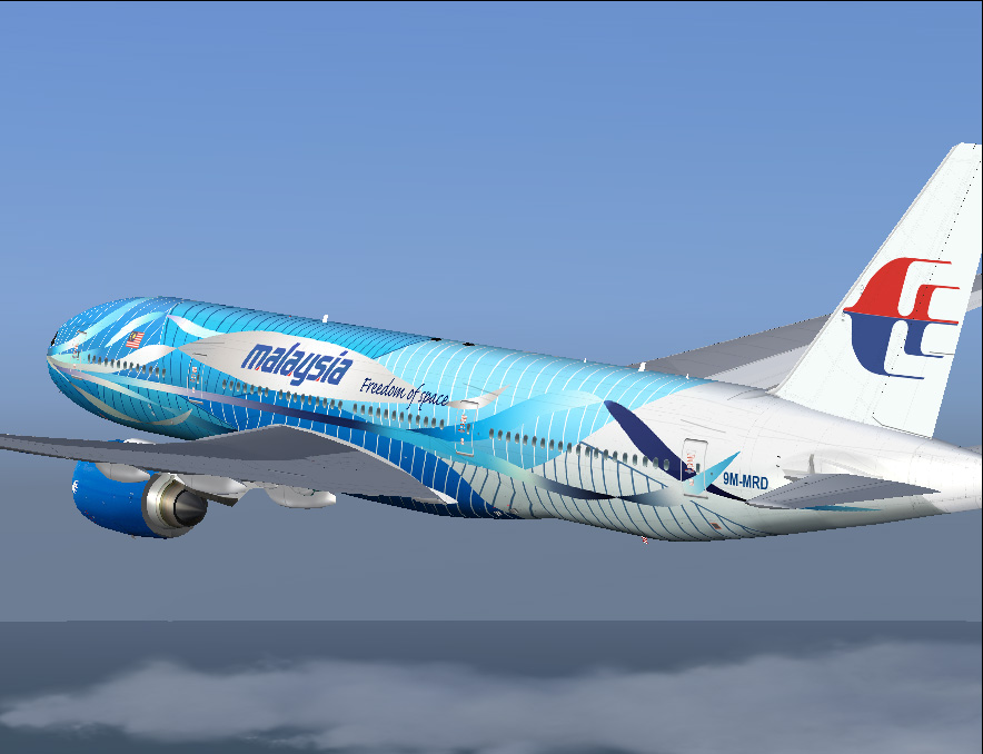 Project Opensky Boeing 777-200 V2 For Fs2004/Fsx Copyrights: Airplane Created By Project O
