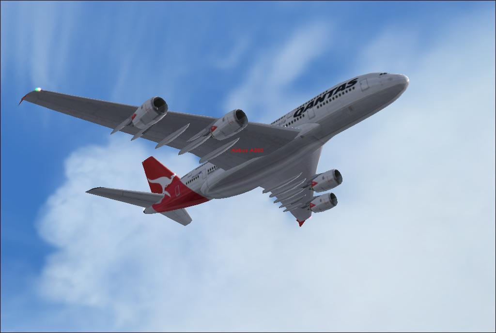Fs2004 Qantas A380 Ai