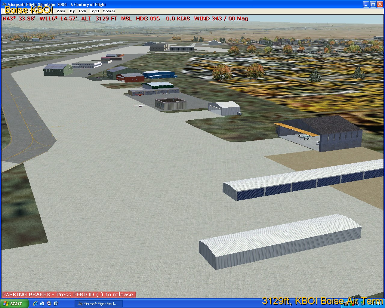 Boise Air Terminal/Gowan Field Kboi Ss For Flightsim Fs2004/Fs9 By Sidney Schwartz Sidney.