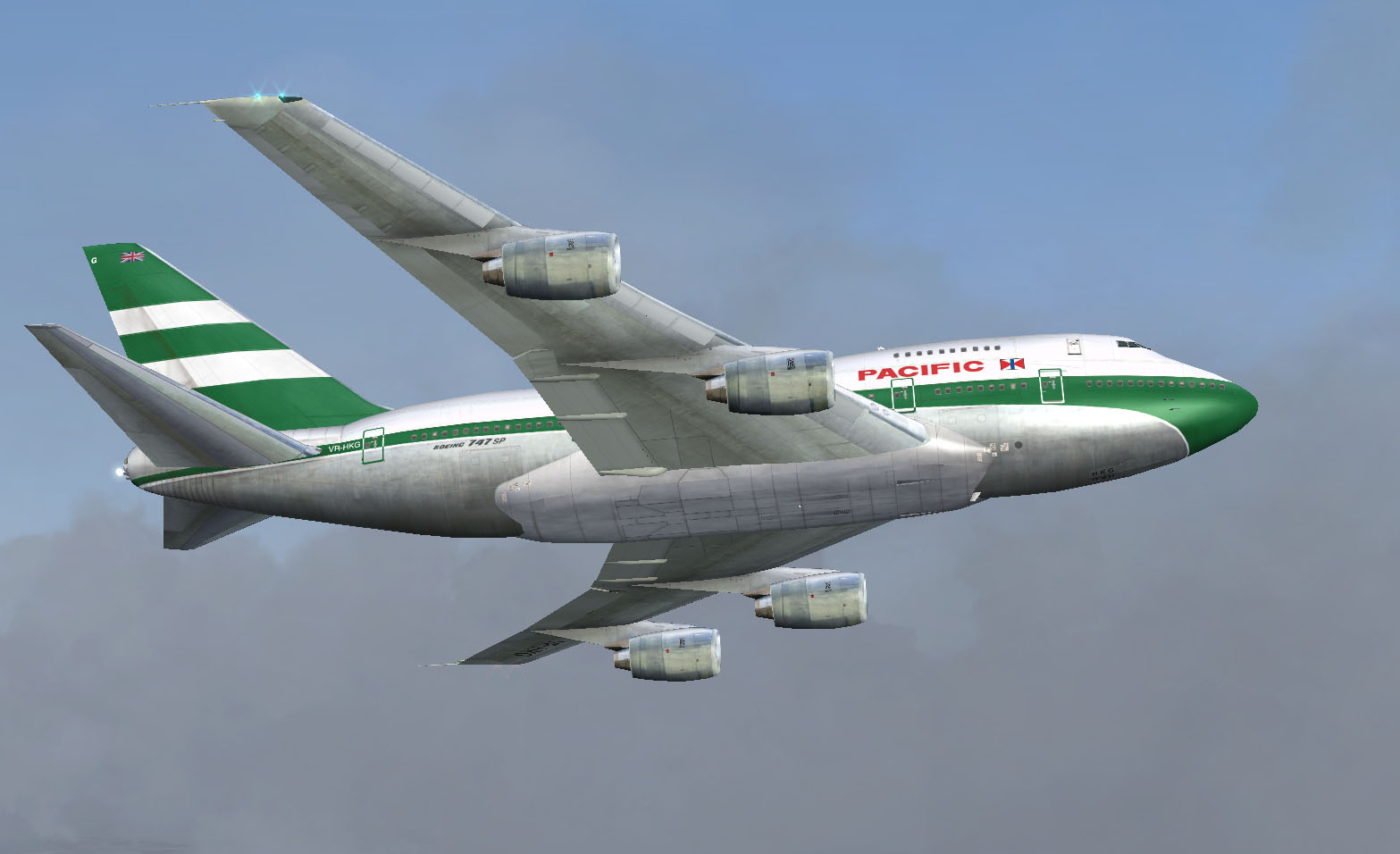 Project Opensky Boeing 747Sp Passenger [Rb211] For Fs2004 Exclusively Copyrights: Airplane
