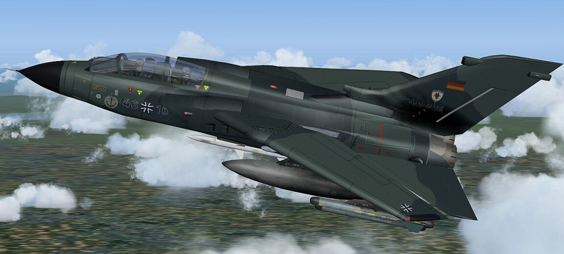 Tornado, Germany, Marine, For Fsx, Demo Version With Banners