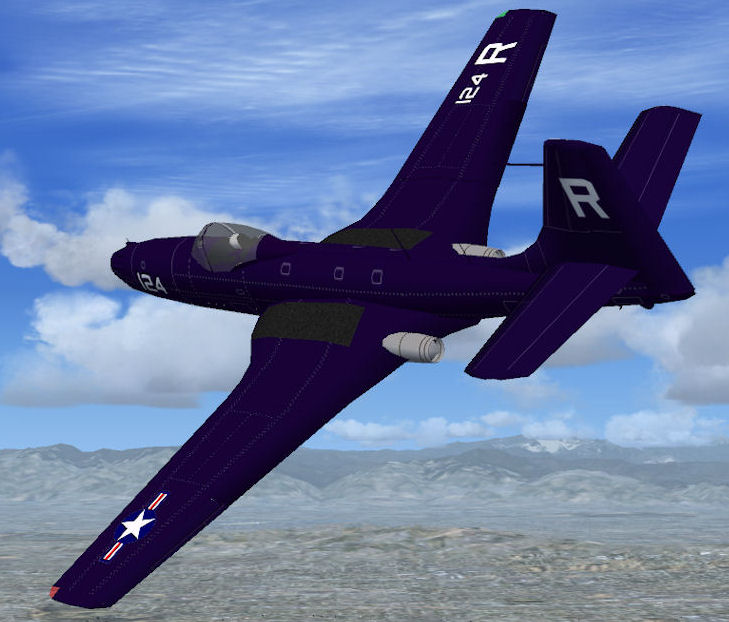 Fsx Mcdonnell Fh-1 Phantom The Fh-1 Phantom Was One Of The First Us Navy Carrier Based Jet — 1