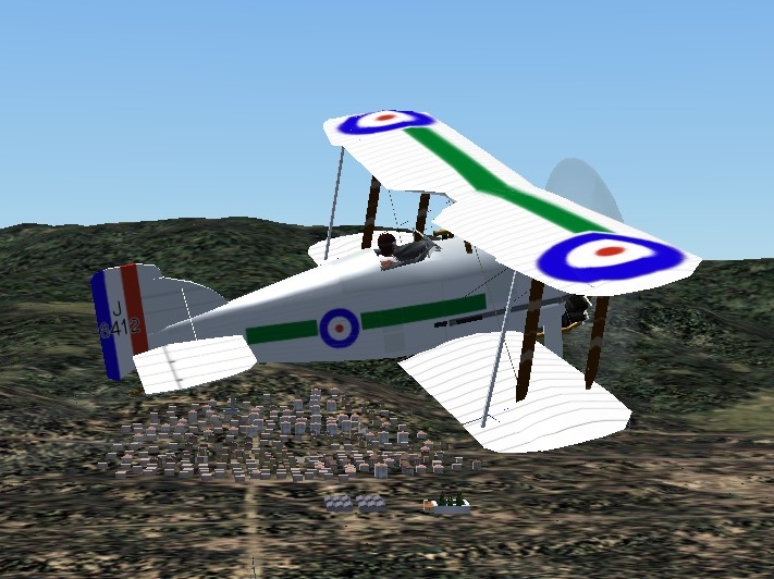 Fs2004/Fsx Gloster Gamecock Fighter The Gamecock Was An Improved Grebe Single-Seat Fighter