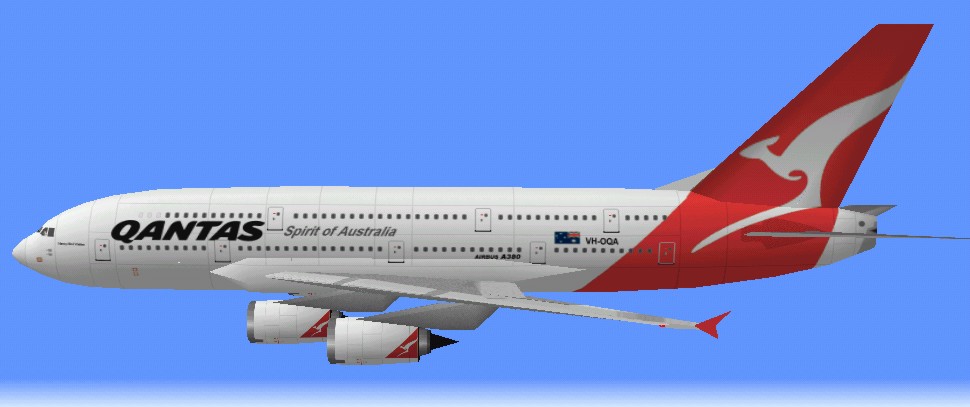 Flightsim Fs2004/Fs98 Qantas Airbus A380-841 Flightsim Fs2004/Fs98 Qantas Airbus A380-841,