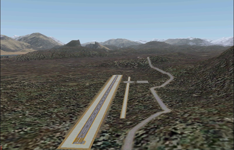 Fs2004 Afcad2 File For Scoh, Rio Mayer Airport, Villa Ohiggins, Chile