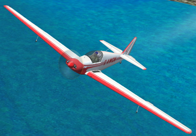 Fs2002/Fs2004 Fournier Rf4-D Motorglider
