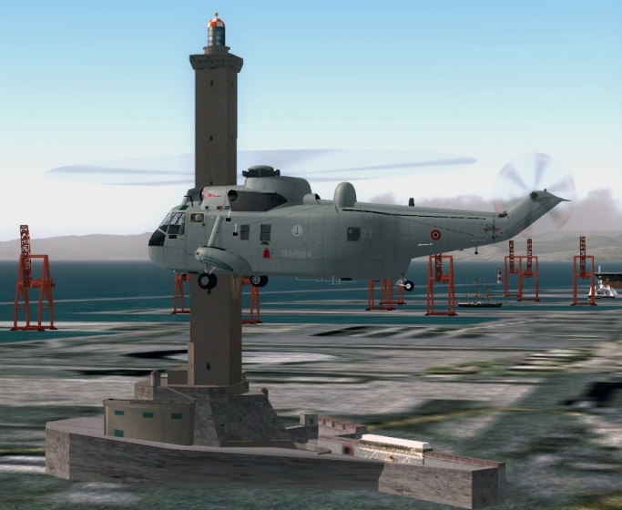 Fs2004 Scenery Of The Lanterna Di Genova — 1