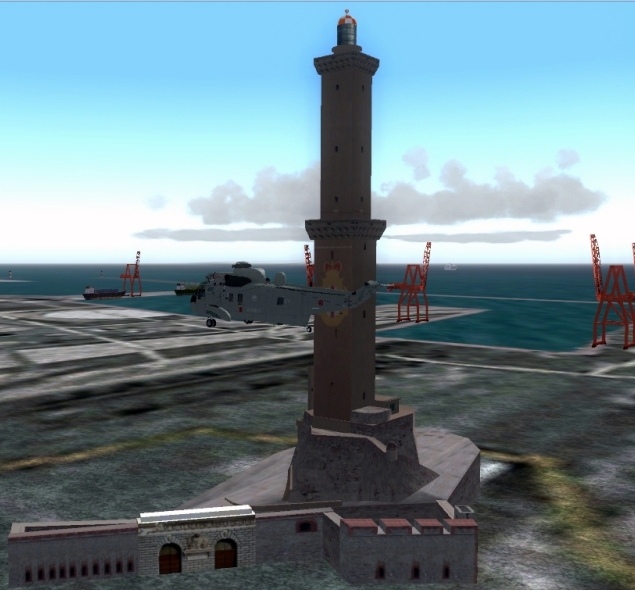 Fs2004 Scenery Of The Lanterna Di Genova
