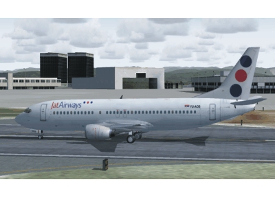 Fs2004 Jat Airways°°° Boeing 737-4B7