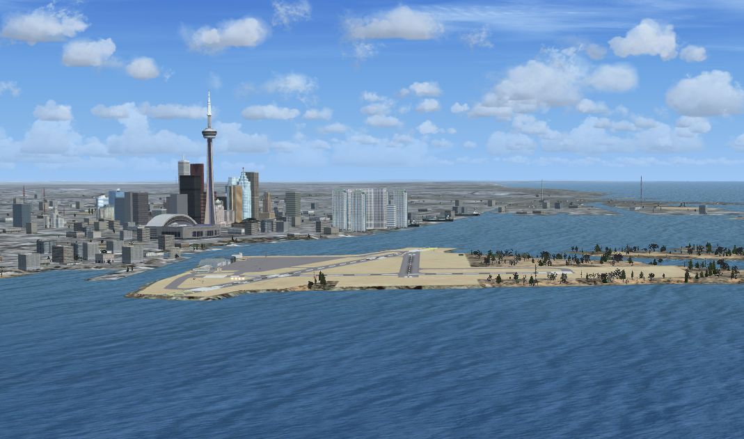 Fsx Toronto City Centre Scenery By: Art Poole Description: Updated Scenery For Downtown To