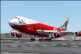Project Opensky Boeing 747-400 Passenger For Fs20042002 Exclusively Scuderia Ferrari (Rr)