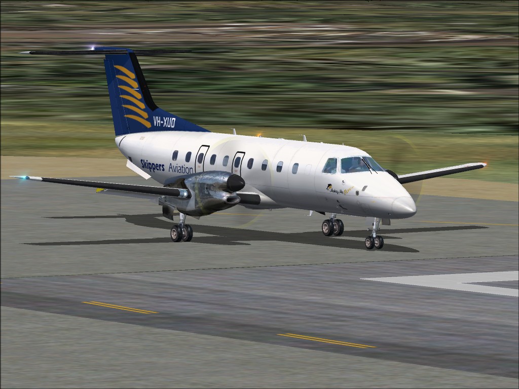 Embraer Brasilia Emb-120 Skippers Aviation Skippers Aviation Livery Texture, Registration