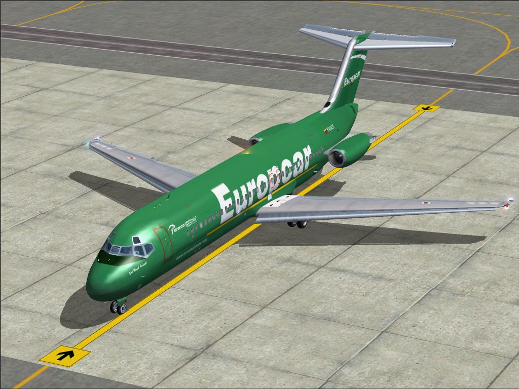 Aserca Airlines Yv243T Europcar Mcdonnell Douglas Dc-9-31 Update Aserca Airlines San Migue — 1