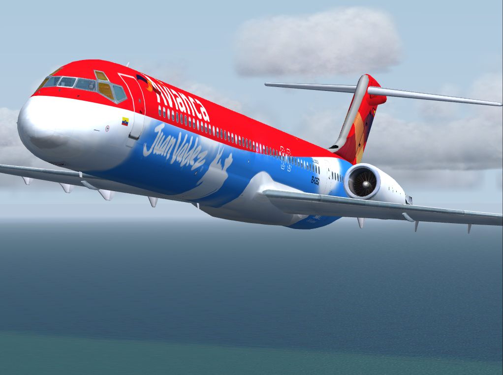 Mcdonnell Douglas Md-83 Avianca Juan Valdez Ei-Ceq Mcdonnell Douglas Md-83 Avianca, Regist — 1